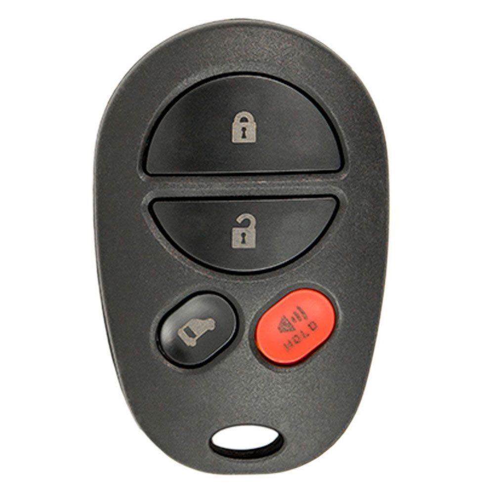 2012 Toyota Sienna LE Remote Key Fob w/ 1 Power Side Door - Refurbished