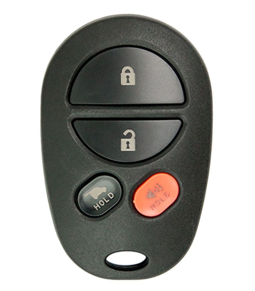 2013 Toyota Sequoia Remote Key Fob w/  Back Door - Aftermarket