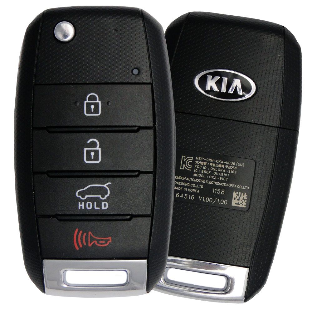 2016 Kia Sorento Remote Key Fob - Refurbished
