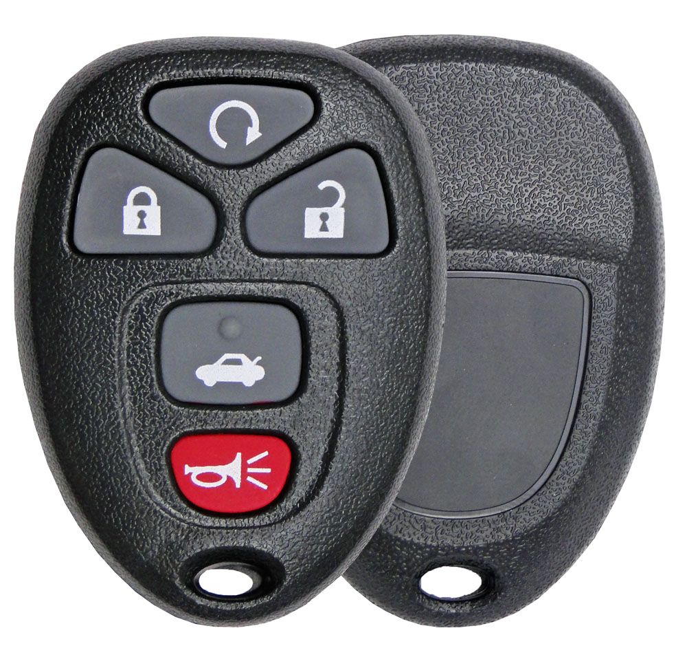 5 Button GM Remote Replacement Case PN: 22733524 - Aftermarket