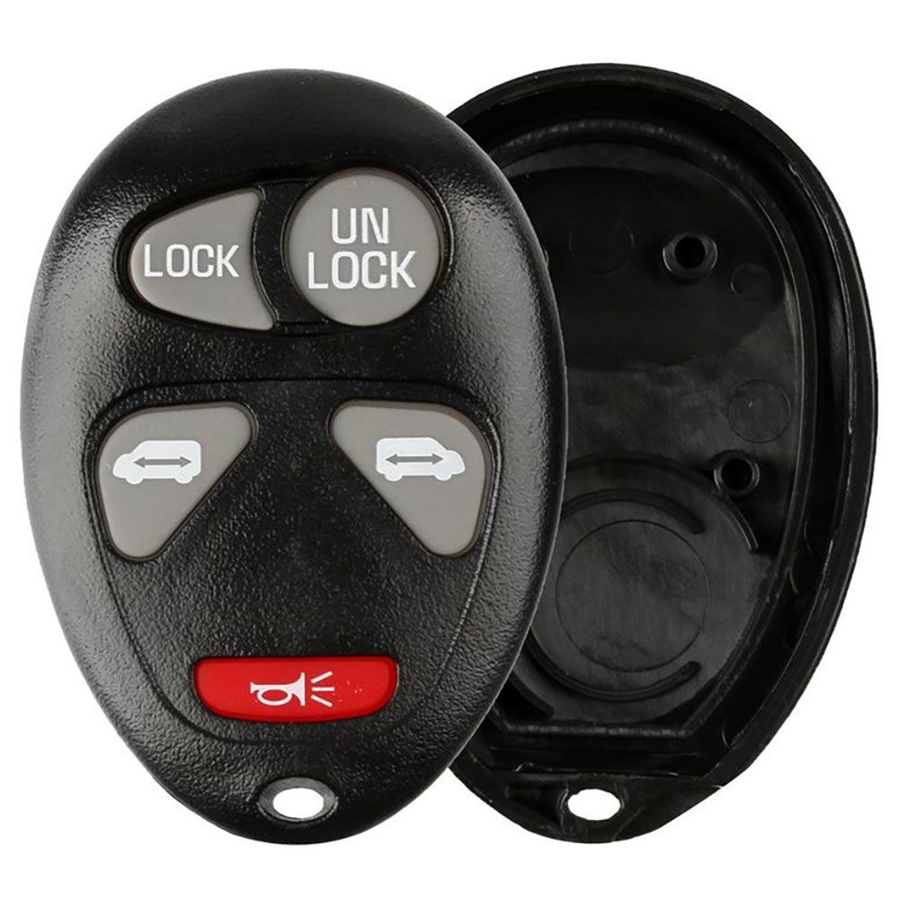 5 Button Chevrolet, Pontiac, Oldsmobile Minivan Remote Replacement case L2C0007T  - Aftermarket