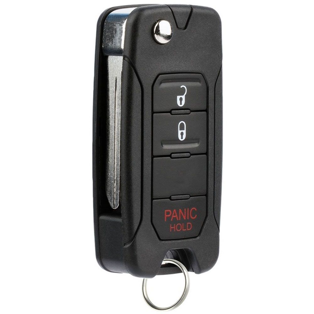 Aftermarket Flip Remote for Chrysler, Dodge, Jeep - 3 buttons