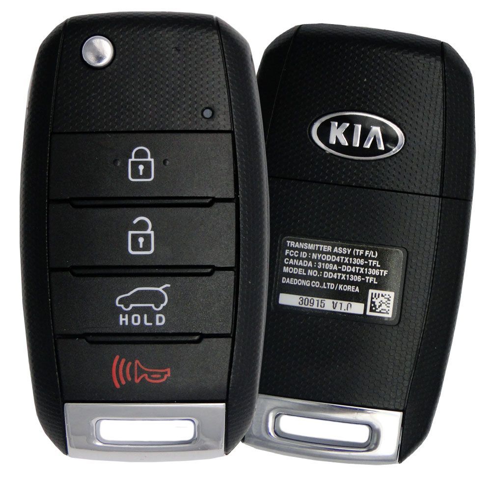 Aftermarket Flip Remote for Kia Sportage PN: 95430-3W350