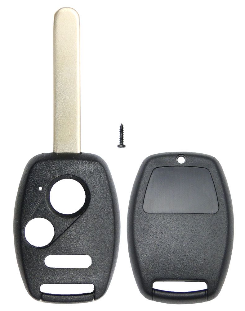 2006-2011 Honda Civic Remote 3 button replacement case with key - Aftermarket