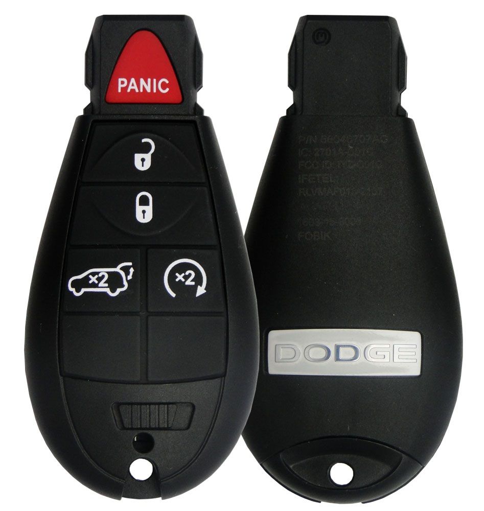 2012 Dodge Durango Smart Remote Key Fob w/  Hatch & Remote Start - Refurbished