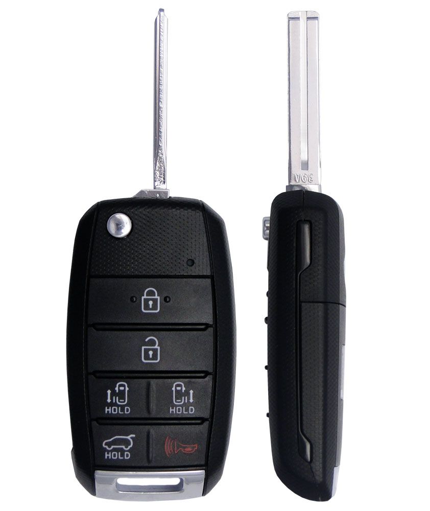 2015 Kia Sedona Keyless Remote Key Fob w/ Power Doors, Hatch - Refurbished