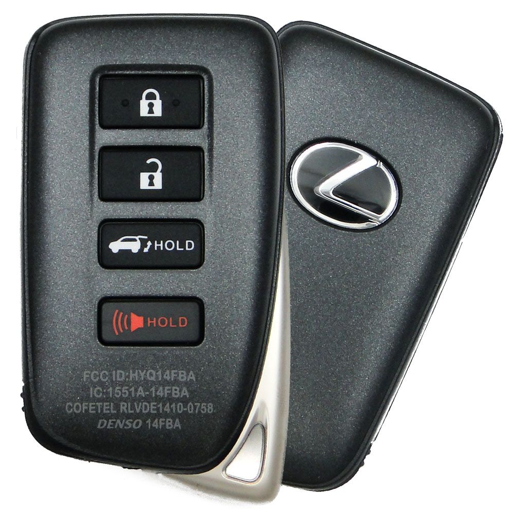 2015 Lexus NX300 NX300h Smart Remote Key Fob - Aftermarket