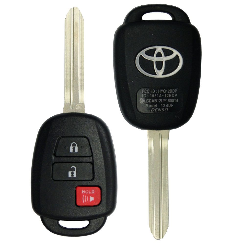 2017 Toyota Tacoma Remote Key Fob - CANADIAN VEHICLES - Refurbished