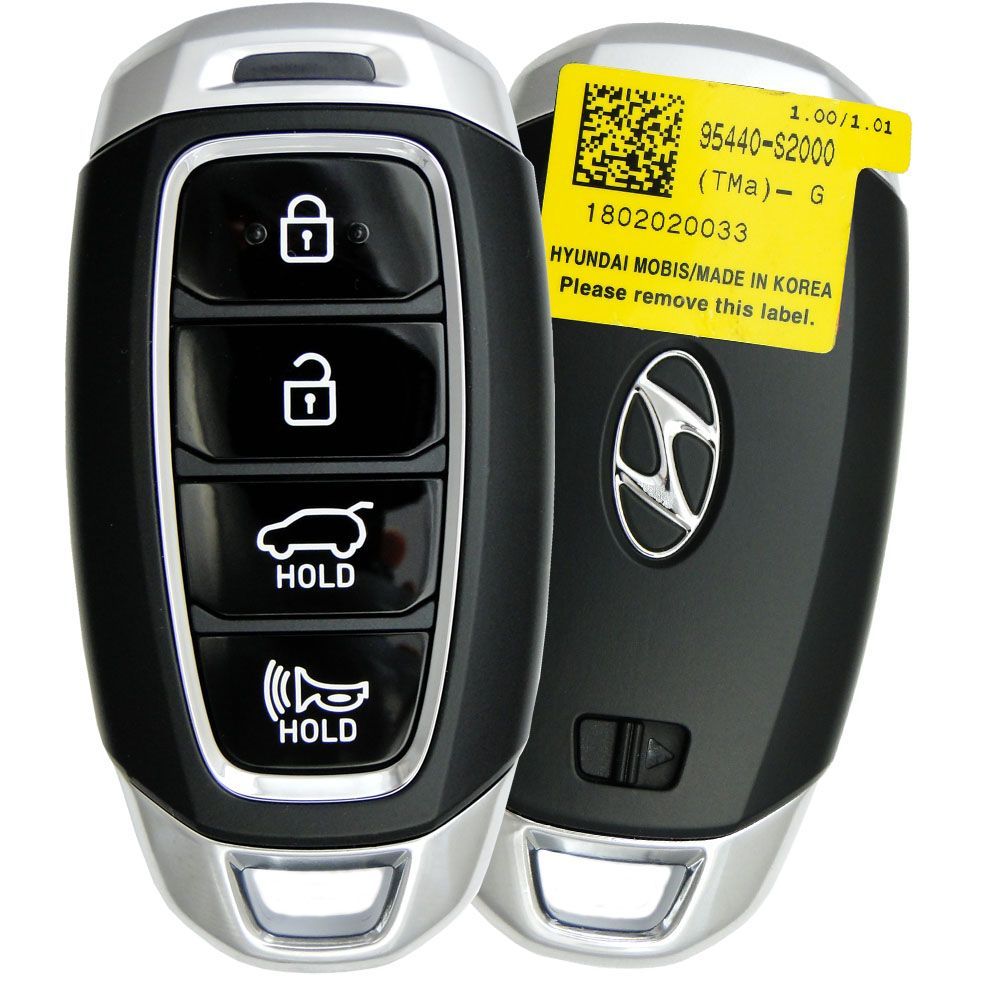 2020 Hyundai Santa Fe Smart Remote Key Fob w/  Power Hatch
