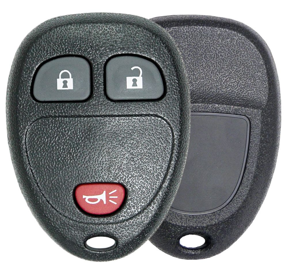 3 Button GM Remote Replacement Case PN: 15100811 , 15777636 - Aftermarket