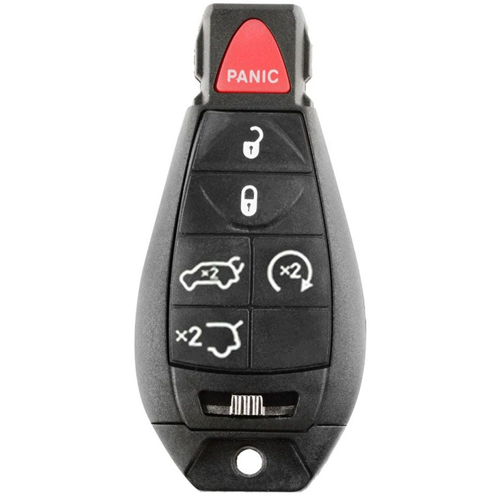 2008 Jeep Commander Remote Key Fob - 6 buttons