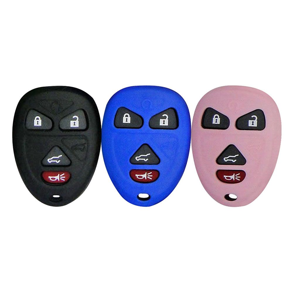 Chevrolet, Cadillac, GMC Remote Key Fob Cover - 6 buttons