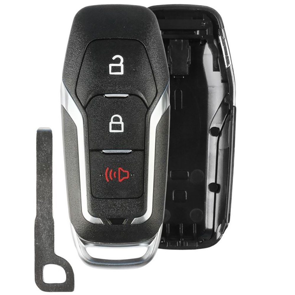 FORD 3 Button Smart Remote Replacement Shell - Aftermarket