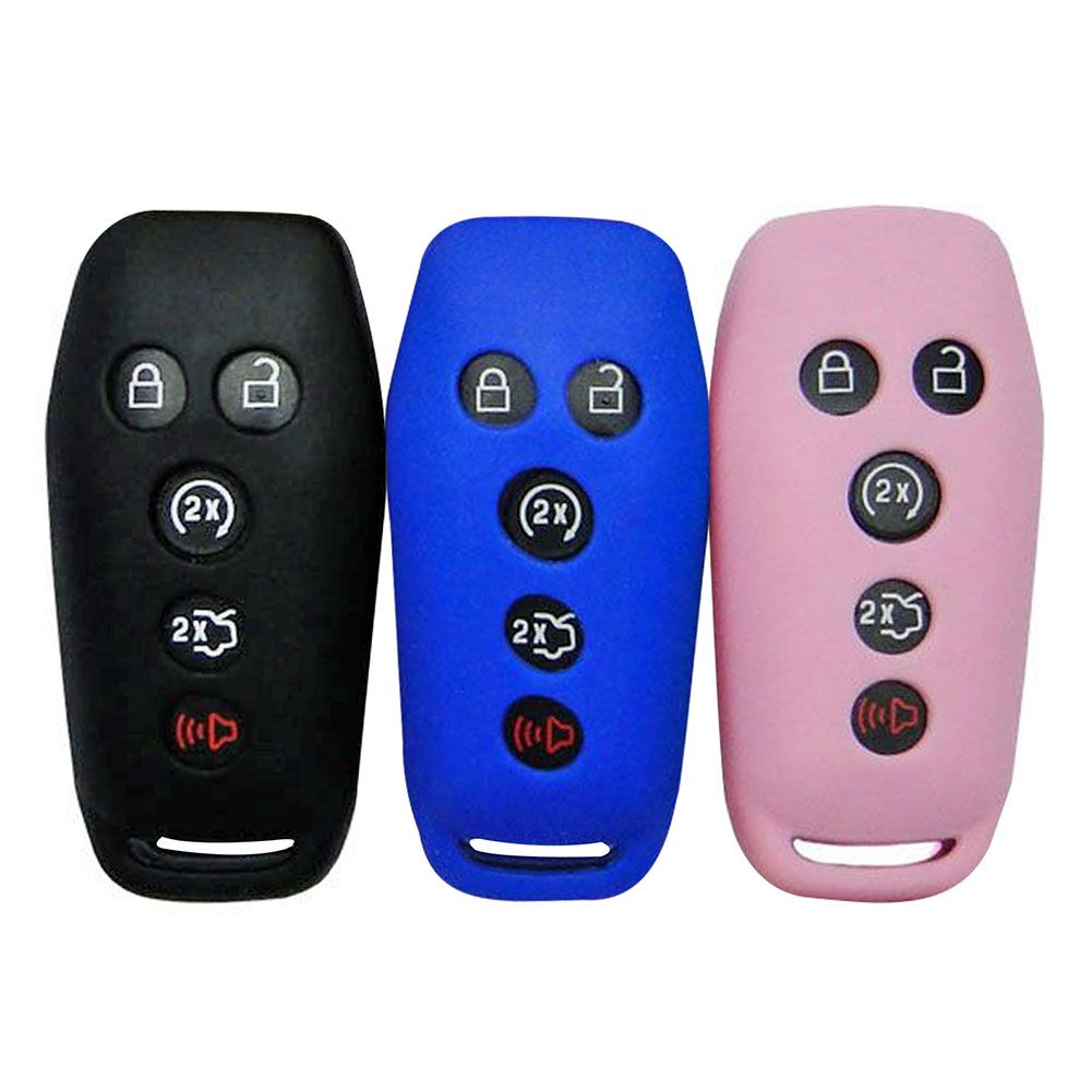 Ford, Lincoln Smart Keyless Entry Remote Key Fob Cover - 5 buttons