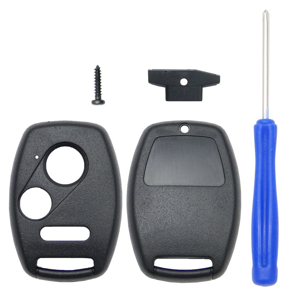 Replacement Honda Remote Shell Kit - 3 buttons - NO CUTTING - Aftermarket