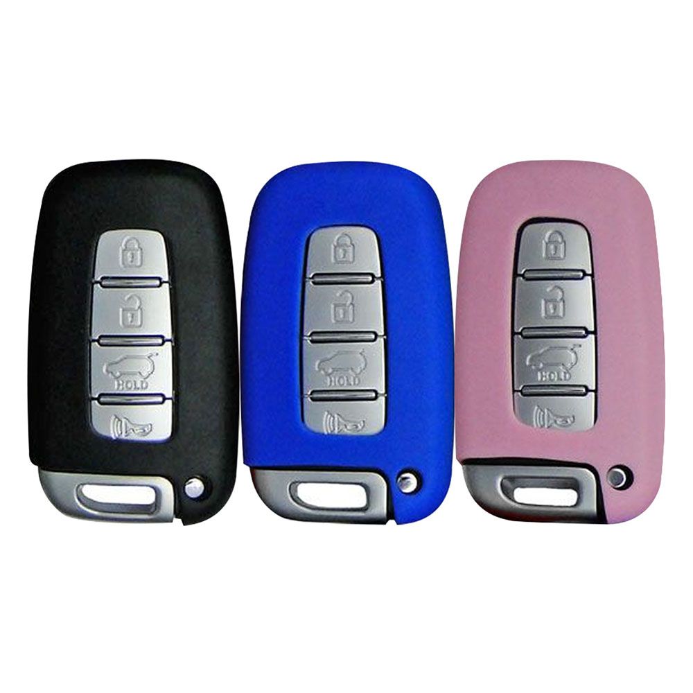Hyundai, Kia Smart Remote Key Fob Cover - 4 buttons