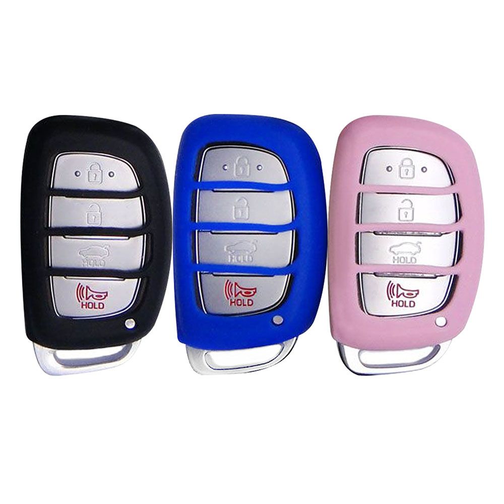 Hyundai Smart Remote Key Fob Cover - 4 buttons