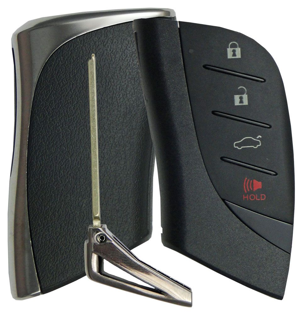 Lexus Smart Remote Replacement Shell with Emergency Key - Aftermarket