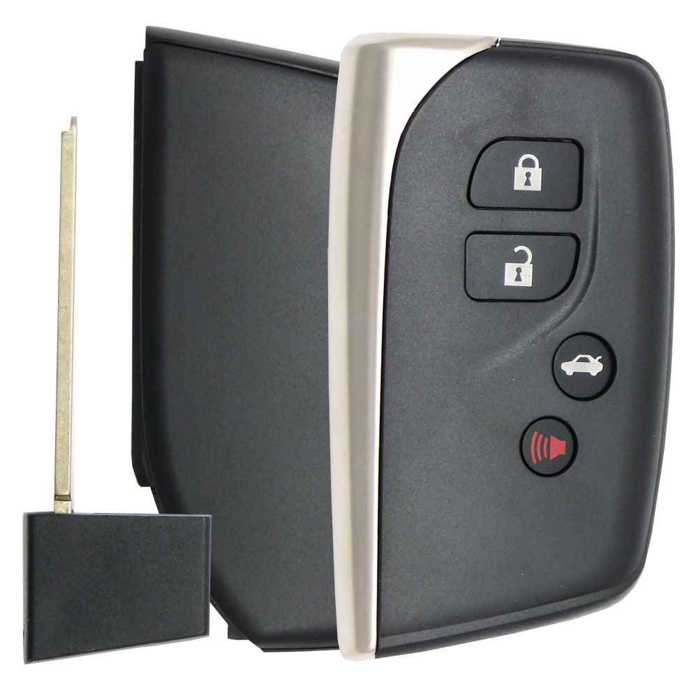 Lexus Smart Remote Replacement Shell with Emergency Key HYQ14ACX - Aftermarket