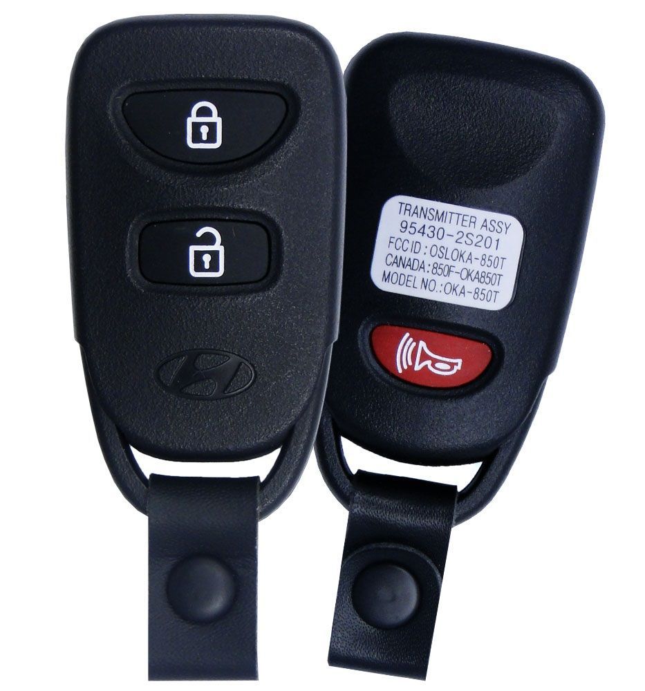 Hyundai Tucson 3 Button Keyless Entry Remote PN: 95430-2S201, 95430-2E210 - Ilco brand
