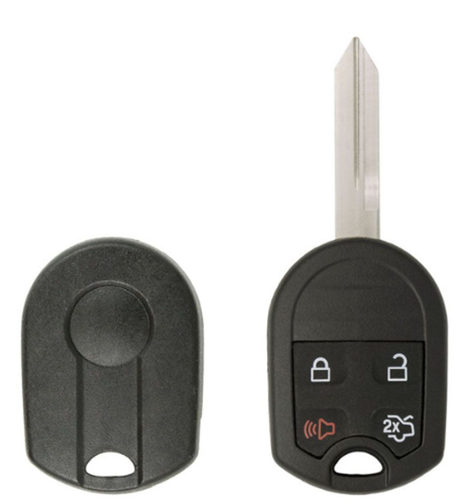 Replacement Remote Shell for Ford / Lincoln Remote PN: 164-R8073 with Trunk - STANDARD BLADE - Aftermarket