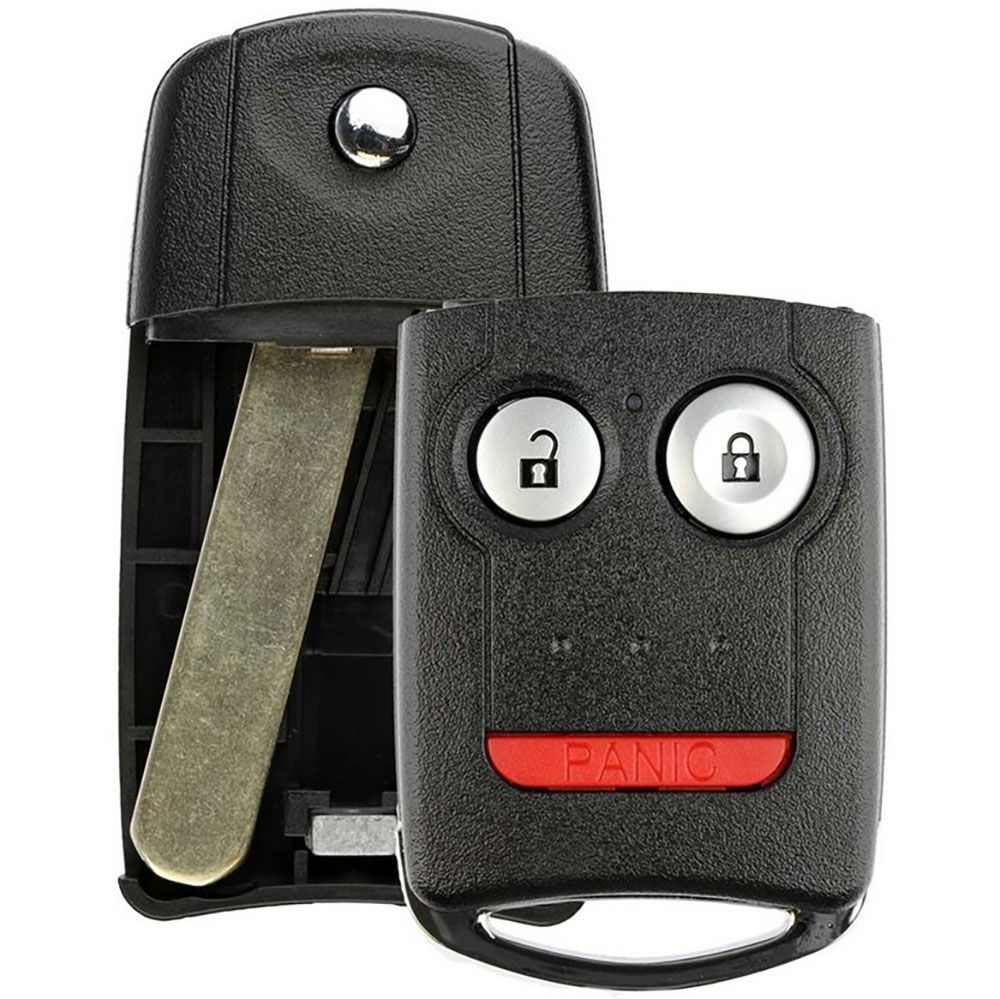 Replacement aftermarket Acura Flip Remote Case - 3 buttons