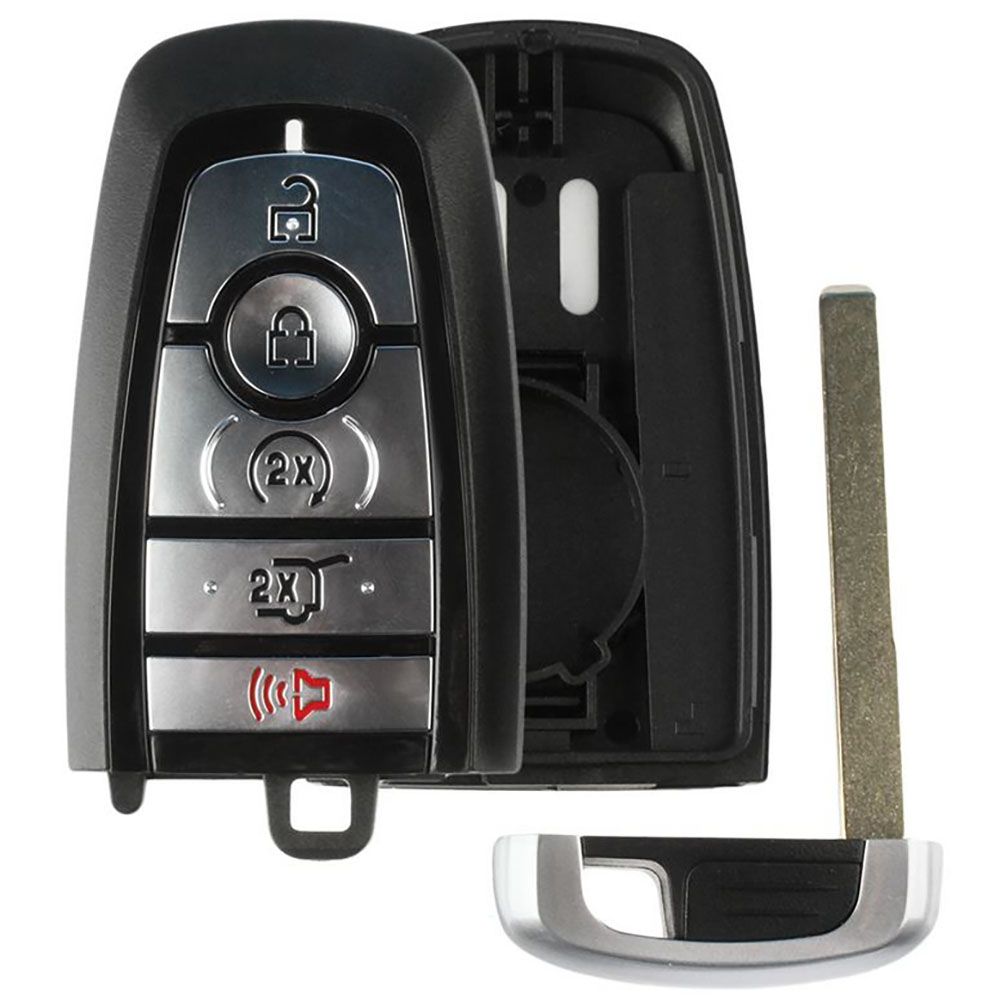 Replacement Shell for Ford / Lincoln Smart Remote with Power Gate  - Aftermarket