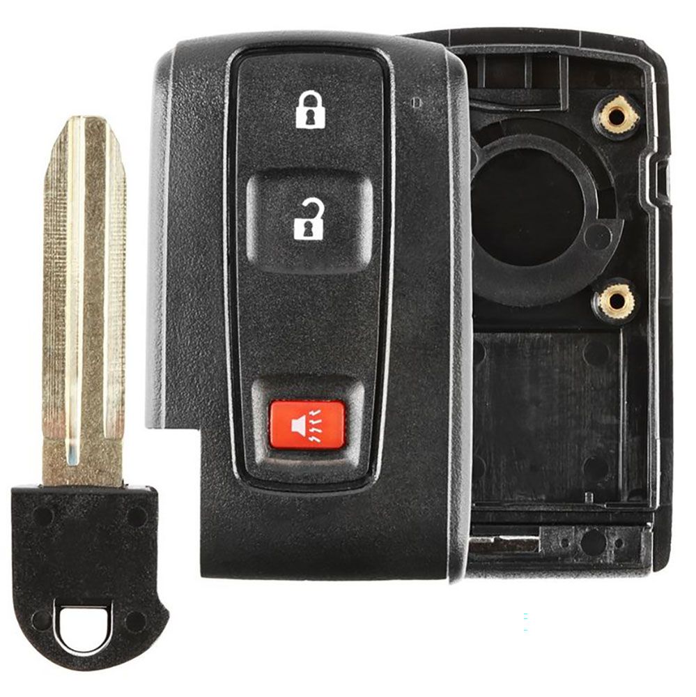 Toyota Prius 3 Button Remote Replacement Shell - Aftermarket